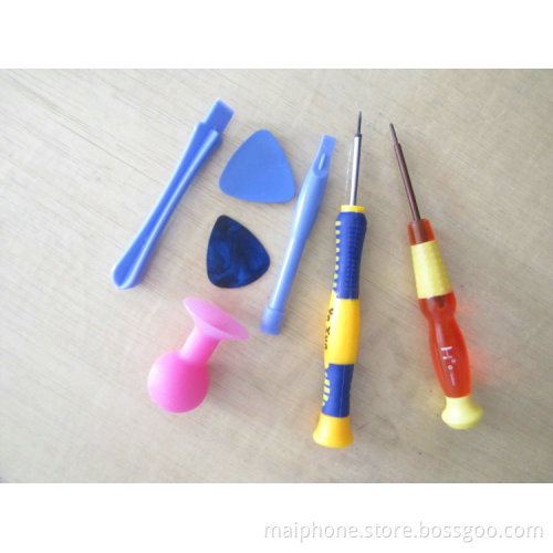 Triangular cell phone case opening tool suction cup tool